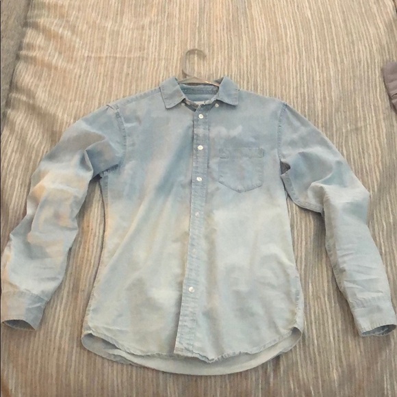 denim dip dyed long sleeve - Picture 1 of 1